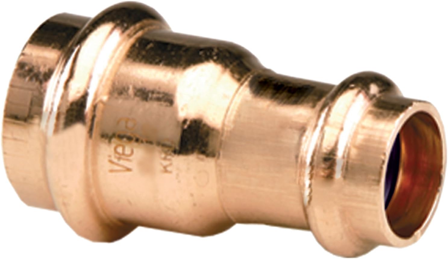 VIEGA Viega 78162 ProPress Copper Reducer 1-1/2 Inch by 1-1/4 Inch