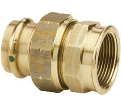 VIEGA VIEGA 79720 ProPress 1-1/2 Inch Bronze Union