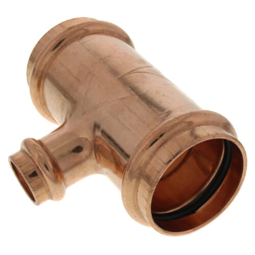 VIEGA Viega 94757 ProPress Copper Tee 200 PSI 1-1/4 Inch by 1-1/4 Inch by 1/2 Inch
