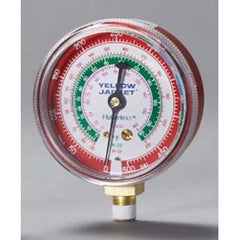 YELLOW JACKET Yellow Jacket 49035 Manifold Pressure Gauge 2-1/2 Inch Dial 0-800 PSI R-410A