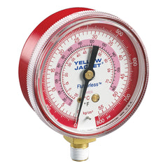 YELLOW JACKET Yellow Jacket 49035 Manifold Pressure Gauge 2-1/2 Inch Dial 0-800 PSI R-410A
