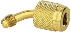 YELLOW JACKET CAI - YELLOW JACKET 19208 Yellow Jacket 1/4 SealRight 45 Degree x 1/4 Male Flare Gold