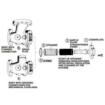 BELL & GOSSETT A07035 BAFFLE