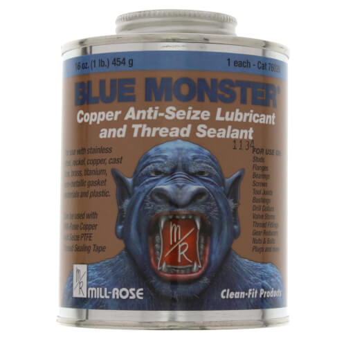 BLUE MONSTER Blue Monster 76026 Copper Anti-Seize Lubricant & Thread Sealant 16 oz