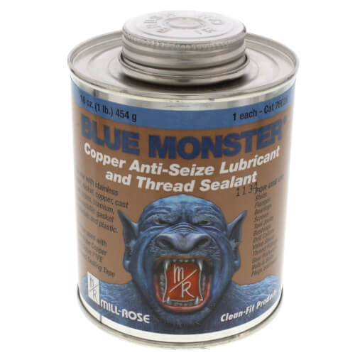 BLUE MONSTER Blue Monster 76026 Copper Anti-Seize Lubricant & Thread Sealant 16 oz