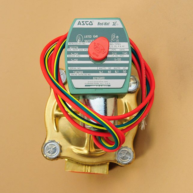 ASCO ASCO 8210G3 Solenoid Valve for Precision Fluid Control 3/4 Inch 120V