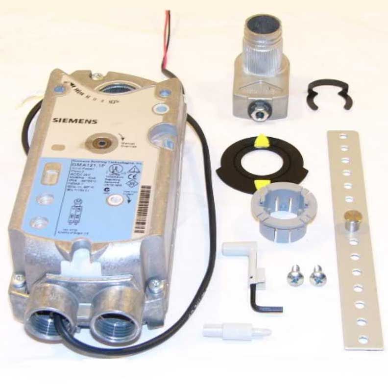 SIEMENS Siemens GMA121.1P Damper Actuator 24V 62 lb-in Spring Return