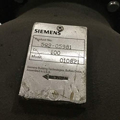 SIEMENS 277-05981 CONTROL VALVES