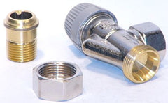 HONEYWELL Honeywell V2040ASL15 Horizontal Angle Pattern Radiator Valve 1/2 Inch NPT 150 psi Hot Water 15 psi Steam