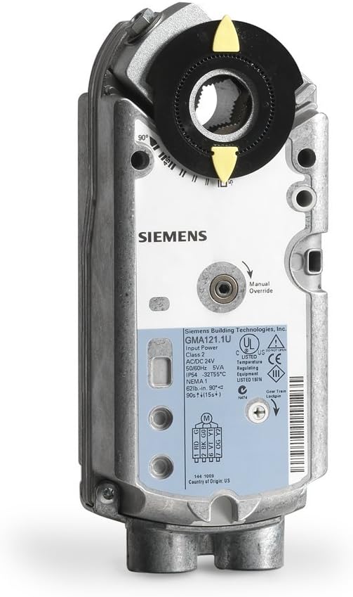 SIEMENS GMA121.1U ACTUATORS