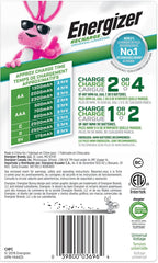 Energizer CHFC Rechargeable Battery Charger for C Cell, D Cell, AA, AAA, 9V Batteries