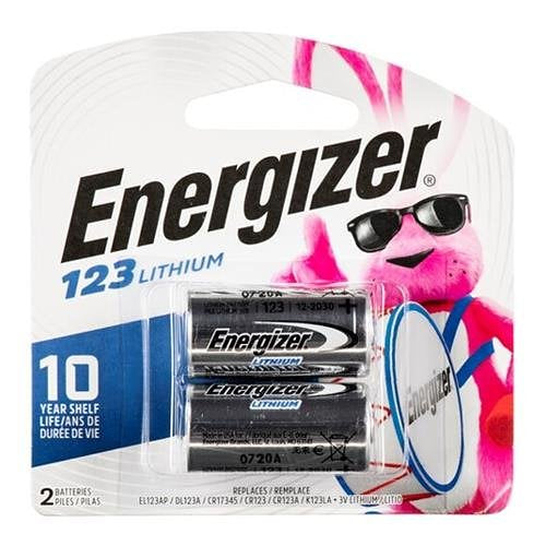 ENERGIZER EL123APB2 BATTERIES & CHARGERS