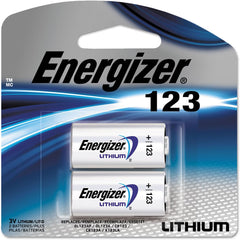 Energizer EL123APB2 CR123 3V Lithium Batteries 2-Pack