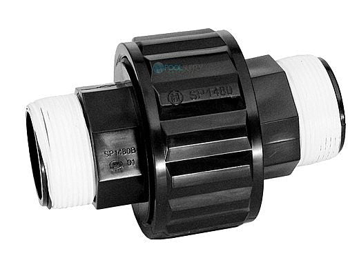 HAYWARD Hayward SP1480BLK 1.5 Inch Threaded Black Male Union