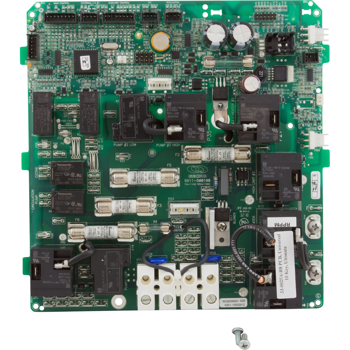 HYDROQUIP 33-0025A-K CONTROL BOARDS