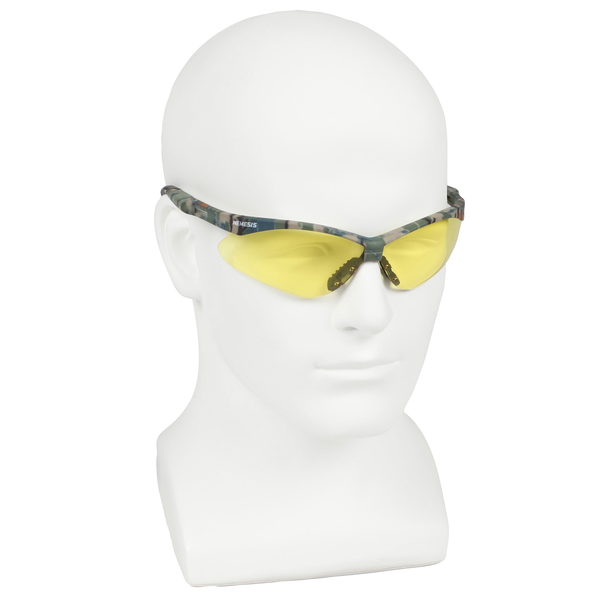 KLEENGUARD Kimberly Clark 22610 KleenGuard V30 Nemesis Safety Glasses Anti-Fog Camo Frame Amber Lens