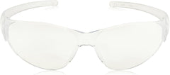MCR CK110 Crews Checkmate Safety Glasses Clear Frame Clear Lens 1 Pair