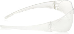 MCR CK110 Crews Checkmate Safety Glasses Clear Frame Clear Lens 1 Pair