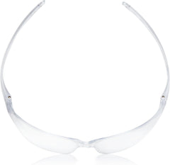 MCR CK110 Crews Checkmate Safety Glasses Clear Frame Clear Lens 1 Pair