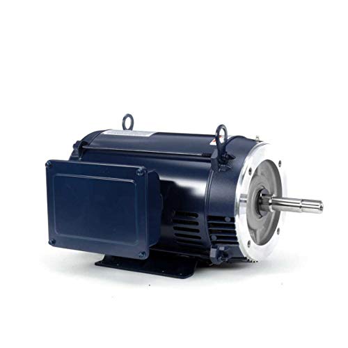 MARATHON MOTORS Marathon MZ409 Close Coupled Pump Motor 5 hp 1800 RPM 230 VAC 213JM Open Drip Proof