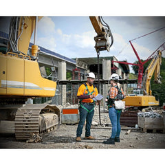 MSA SAFTEY MSA 10061514 V-Gard Cap Style Safety Hard Hat With 1-Touch Suspension Polyethylene Shell Superior Impact Protection Self Adjusting Crown Straps Standard Size Hi-Viz Yellow-Green Stripe