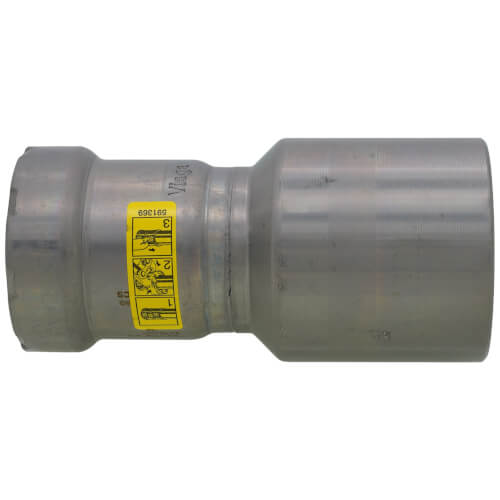 VIEGA Viega 26041 2 x 1-1/4 FTG x MegaPressG 125 PSI Carbon Steel Street Reducer