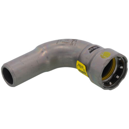 VIEGA Viega 26051 MegaPressG 6616.1 Street Elbow 90 1/2 inch x 1/2 inch Press x FTG Zinc-Nickel Coated Carbon Steel