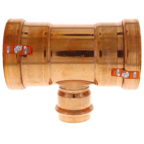 VIEGA Viega 20798 ProPress Zero Lead Copper XL-C Tee 3 Inch x 3 Inch x 1-1/2 Inch P x P x P
