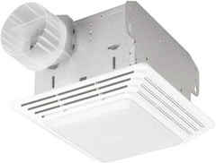 BROAN-NUTONE Broan-NuTone 678 Ventilation Fan and Light Combo 100 Watts 50 CFM White