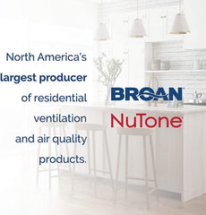 BROAN-NUTONE Broan-NuTone 678 Ventilation Fan and Light Combo 100 Watts 50 CFM White