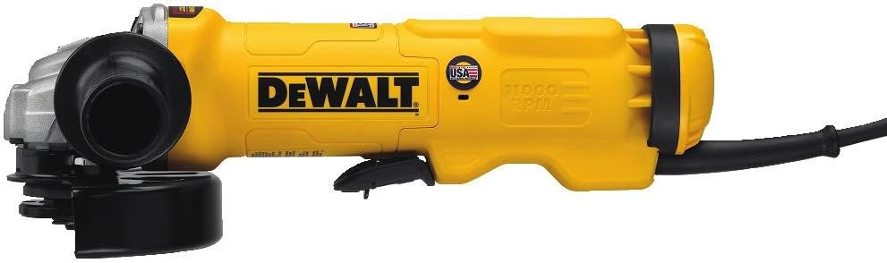 DEWALT DeWalt DWE43114N Angle Grinder 4-1/2 to 5-Inch Paddle Switch