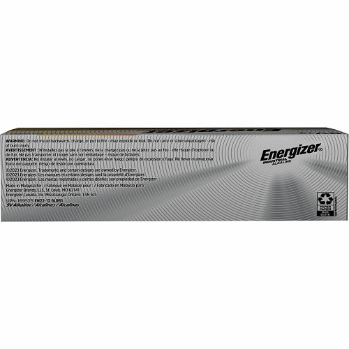 ENERGIZER Energizer EN22 Industrial Alkaline Battery 9V