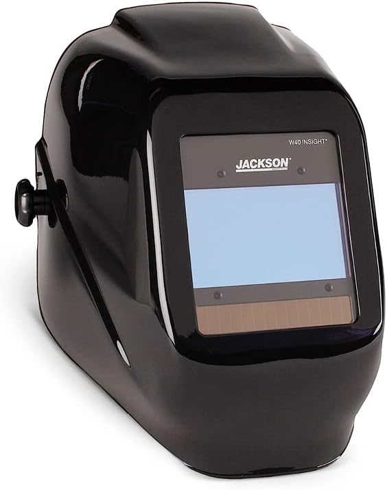 JACKSON SAFETY Jackson Safety 46131 Insight Digital Variable ADF Welding Helmet SH10 Black 3.93 in W 2.36 in L