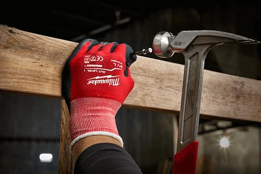 MILWAUKEE Milwaukee 48-22-8903 Nitrile Dipped Work Gloves XL