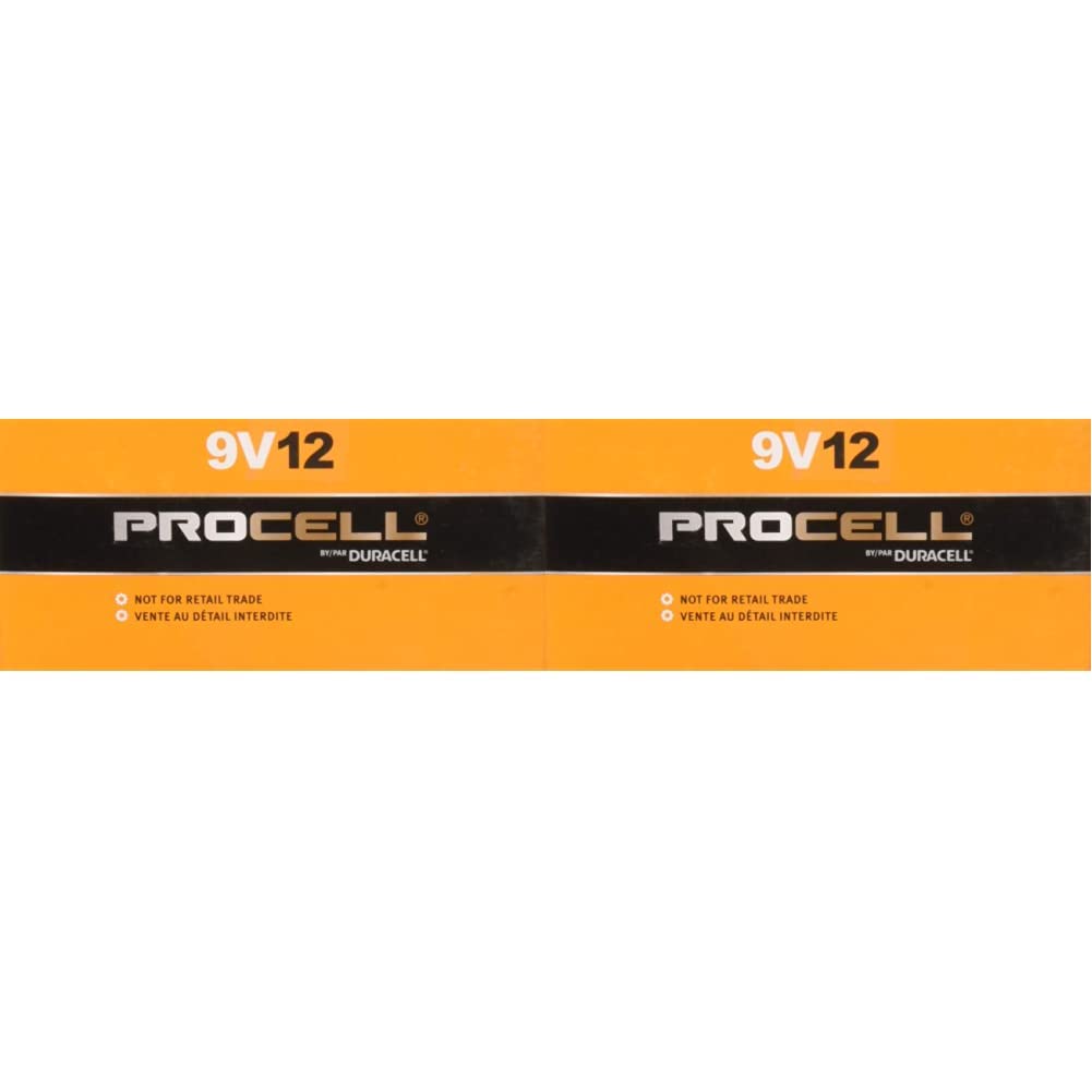 PROCELL Procell PC1604 Alkaline Battery 9V (Sold at Minimum qty. of 12)