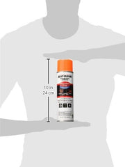 Rust-Oleum 203036 M1800 Fluorescent Orange Gloss 17 OZ. Spray - 12 Pack