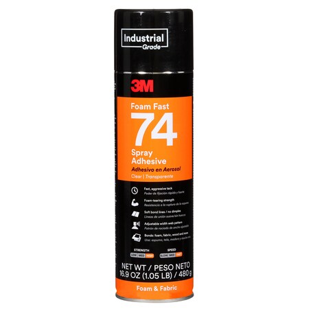 3M 3M 7000121435 Foam Fast 74 Spray Adhesive 24 Fluid Ounces