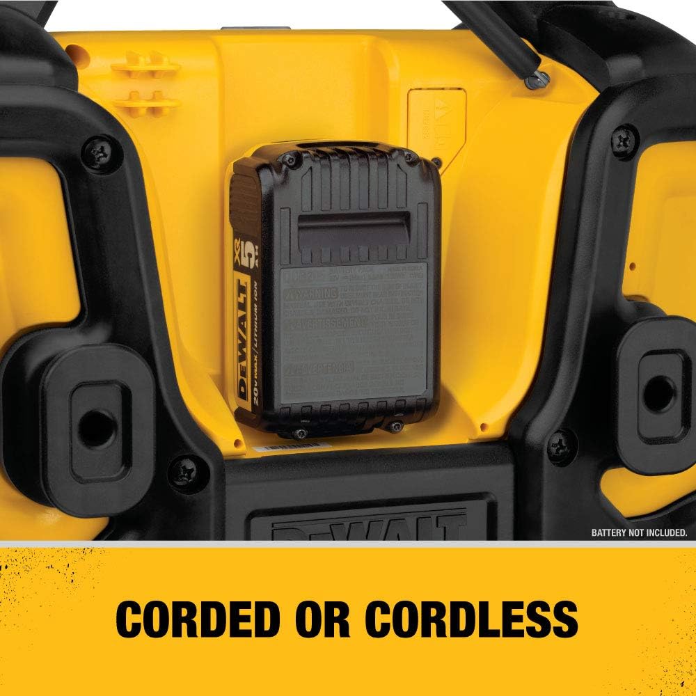 DEWALT Dewalt DCR025 Bluetooth Radio Charger 20V/60V 19 Inch