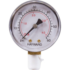 HAYWARD Hayward HCXFPGB1000 Pressure Gauge 1/4IN BTM MT