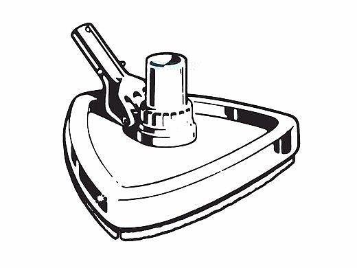 HAYWARD Hayward SP1068DL Triangular Super-Vac Deluxe Vacuum Head
