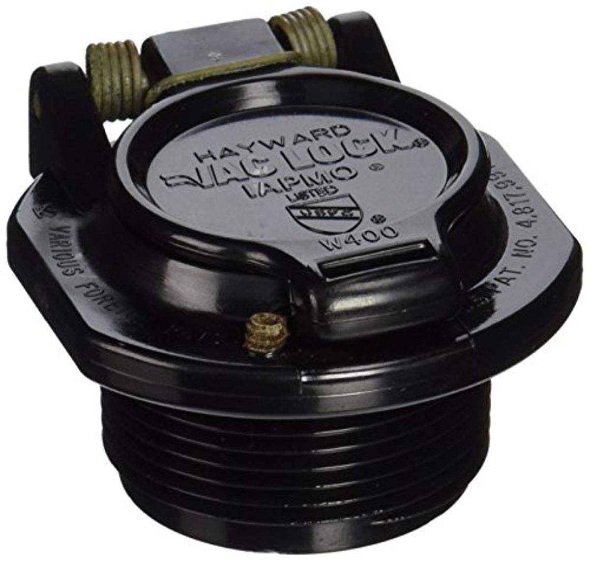 HAYWARD Hayward W400BBKP Black Free Rotation Vacuum Lock Safety Wall Fitting Replacement for Hayward Navigator Pool Cleaners