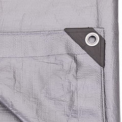 Kotap TRS1012 Heavy-Duty Protection/Coverage Tarp 10-mil 10 ft x 12 ft Silver