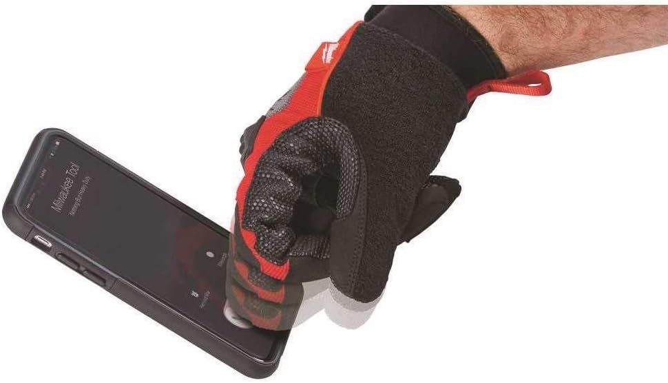 MILWAUKEE Milwaukee 48-22-8732 Demolition Gloves Large Black/Red