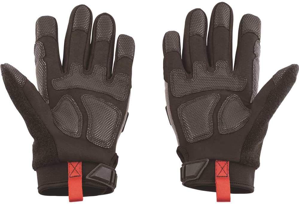 MILWAUKEE Milwaukee 48-22-8732 Demolition Gloves Large Black/Red