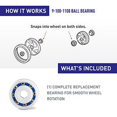 ZODIAC Polaris 9-100-1108 Ball Bearing Replacement for Vac Sweep 360/380