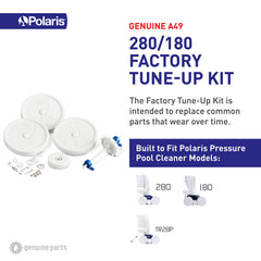 ZODIAC Polaris A49 Vac-Sweep 280/180 Factory Tune-Up Kit