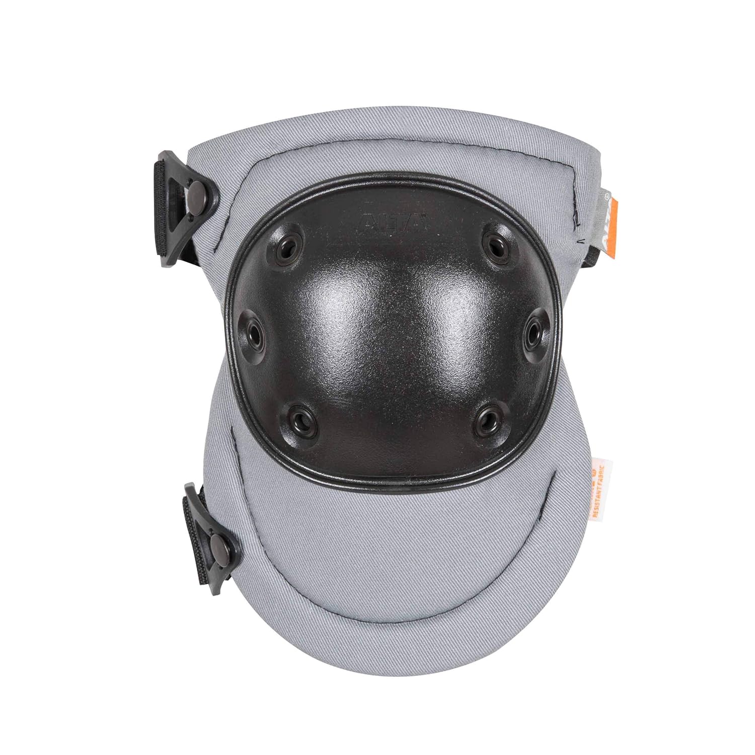 ALTA Alta 50902 AltaSAFETY AltaPRO Fire Retardant Knee Protector Pad, AltaLOK Fastening, Hard Cap, Round, Black