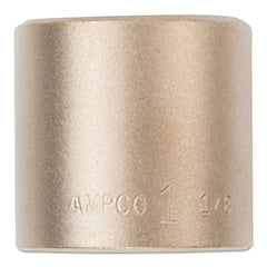 Ampco Safety Tools SS-1/2D15/16 Socket Standard Non-Sparking Non-Magnetic Corrosion Resistant 1/2 Drive 15/16