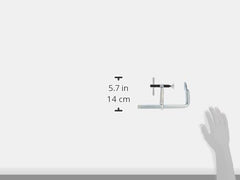 Bessey GS16K Screw Clamp Classix 6.3In / 3.15In of Steel, Silver