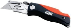 Bessey D-BKPH Folding Utility Knife ABS 6-1/4 Spring Release